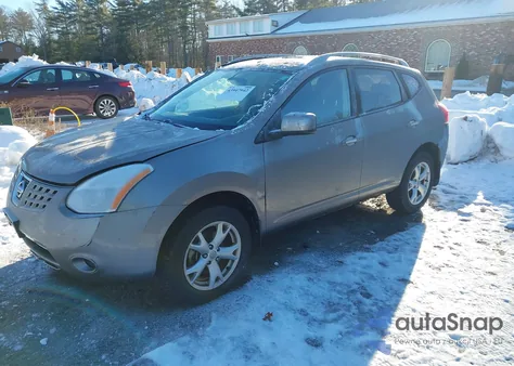 2009 Nissan Rogue Sl from USA, damaged, VIN JN8AS58VX9W184888